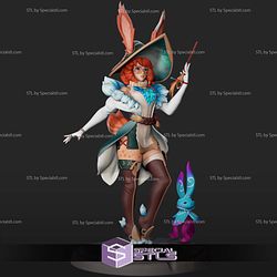 Aurora League of Legends Sculptures 3D Printing