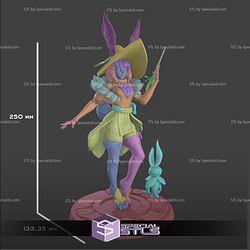 Aurora League of Legends Sculptures 3D Printing