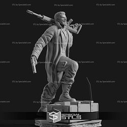 Basic STL Billy Butcher Sculptures 3D Printing