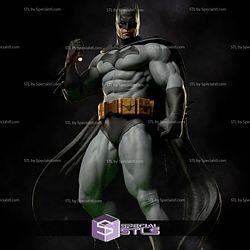 Batman on Step Sculptures 3D Printing