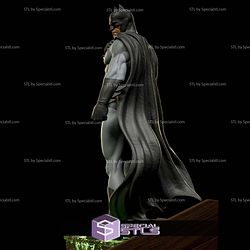 Batman on Step Sculptures 3D Printing