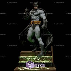 Batman on Step Sculptures 3D Printing