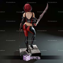 BloodRayne Scale 1-4 Sculptures 3D Printing