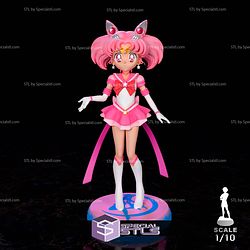 Chibiusa Sailor Moon Sculptures 3D Printing