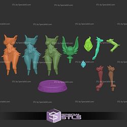 Cinderace Pokemon Thicc Sculptures 3D Printing