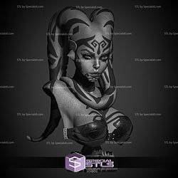 Darth Talon Portrait Bust Sculptures 3D Printing