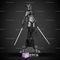 Darth Talon Scale 1-6 Sculptures 3D Printing