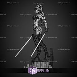 Darth Talon Scale 1-6 Sculptures 3D Printing