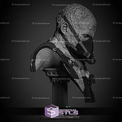 Darth Vader Bacta Tank Portrait Bust Sculptures 3D Printing