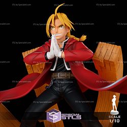 Edward Elric Standalone Sculptures 3D Printing