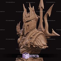 Four Horseman Conquest Bust Sculptures 3D Printing