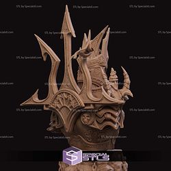 Four Horseman Conquest Bust Sculptures 3D Printing