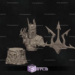 Four Horseman Conquest Bust Sculptures 3D Printing