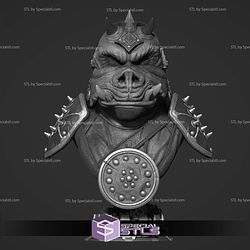 Gamorrean Guard Portrait Bust Sculptures 3D Printing