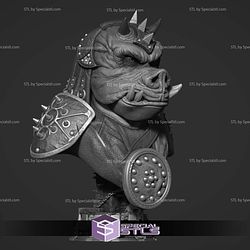 Gamorrean Guard Portrait Bust Sculptures 3D Printing