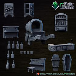 July 2021 Polly Grimm Miniatures