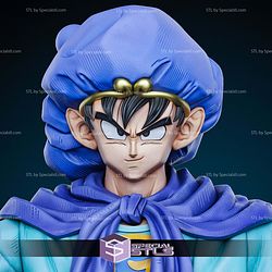 Goku Saiyuki Bust Dragon Ball Sculptures 3D Printing