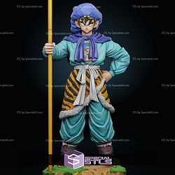 Goku Saiyuki Dragon Ball Sculptures 3D Printing