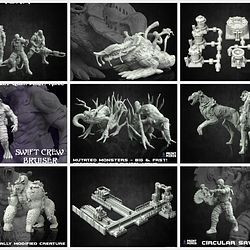 July 2021 Print Minis Miniatures