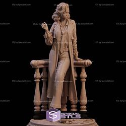 Laura the Detective Standalone Sculptures 3D Printing