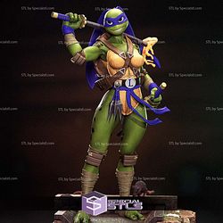 Leonardo Female TMNT Sculptures 3D Printing