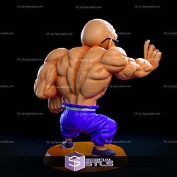 Master Roshi Blue Muscle Sculptures 3D Printing