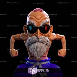 Master Roshi Normal Sculptures 3D Printing