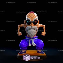 Master Roshi Normal Sculptures 3D Printing