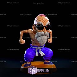 Master Roshi Normal Sculptures 3D Printing