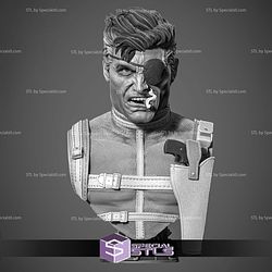 Nick Fury Portrait Bust Sculptures 3D Printing