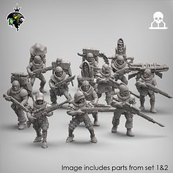 July 2021 Reptilian Overlords Miniatures