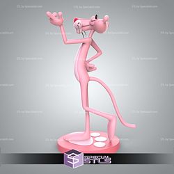 Pink Panther Standalone Sculptures 3D Printing