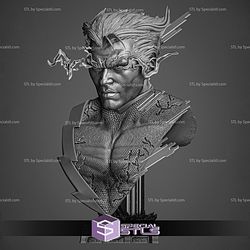 Quicksilver Portrait Bust Sculptures 3D Printing