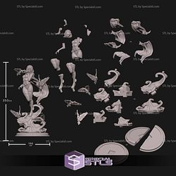 Raven DC Scale 1-6 Sculptures 3D Printing