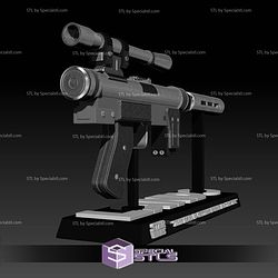 SE-14r Lando Blaster Sculptures 3D Printing