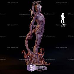 Shiara Dark Beauty Sculptures 3D Printing