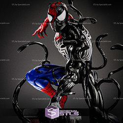 Spiderman Half Suit Sculptures 3D Printing