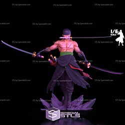 Zoro Ashura V3 Sculptures 3D Printing