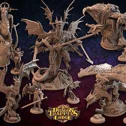 July 2021 The Dragon Trappers Lodge Miniatures