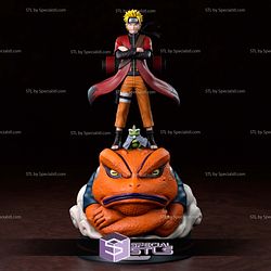 Naruto Sage Mode Sculptures 3D Printing