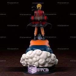 Naruto Sage Mode Sculptures 3D Printing