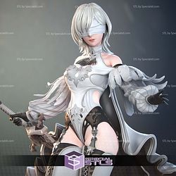 10H Nier Automata Sculptures 3D Printing