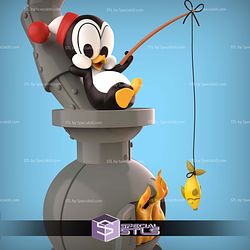 Chilly Willy Sculptures 3D Printing