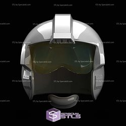 Cosplay STL Files X Wing Pilot Helmet