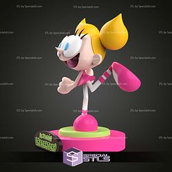 Dee Dee Dexters Laboratory Sculptures 3D Printing