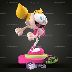 Dee Dee Dexters Laboratory Sculptures 3D Printing