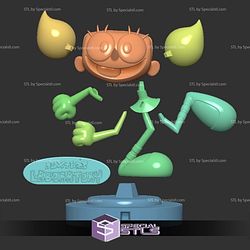 Dee Dee Dexters Laboratory Sculptures 3D Printing