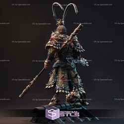 Destined One Black Myth Wukong Sculptures 3D Printing