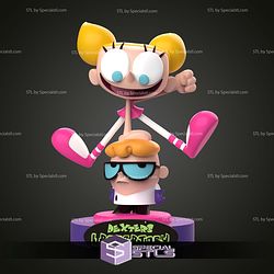 Dexters Laboratory Diorama Sculptures 3D Printing