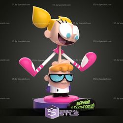 Dexters Laboratory Diorama Sculptures 3D Printing